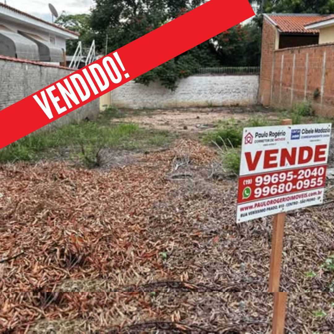 VENDE-SE TERRENO BAIRRO JARDIM HOLIDAY SÃO PEDRO SP