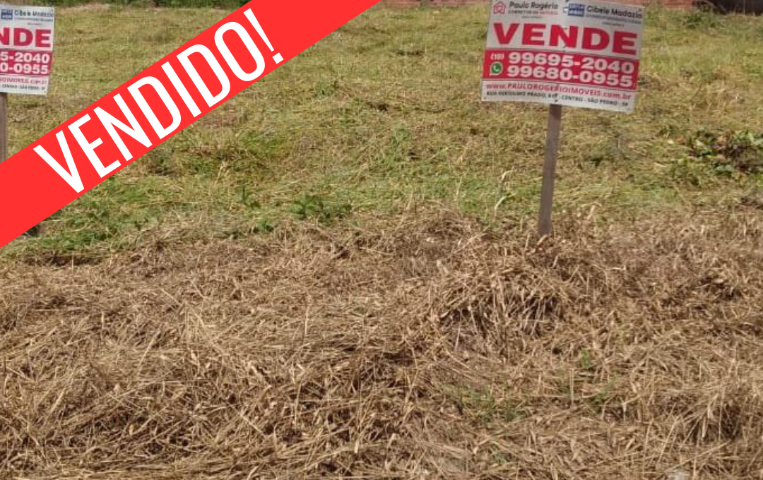 Azul e Laranja Vendido Imagem para Mídia Social